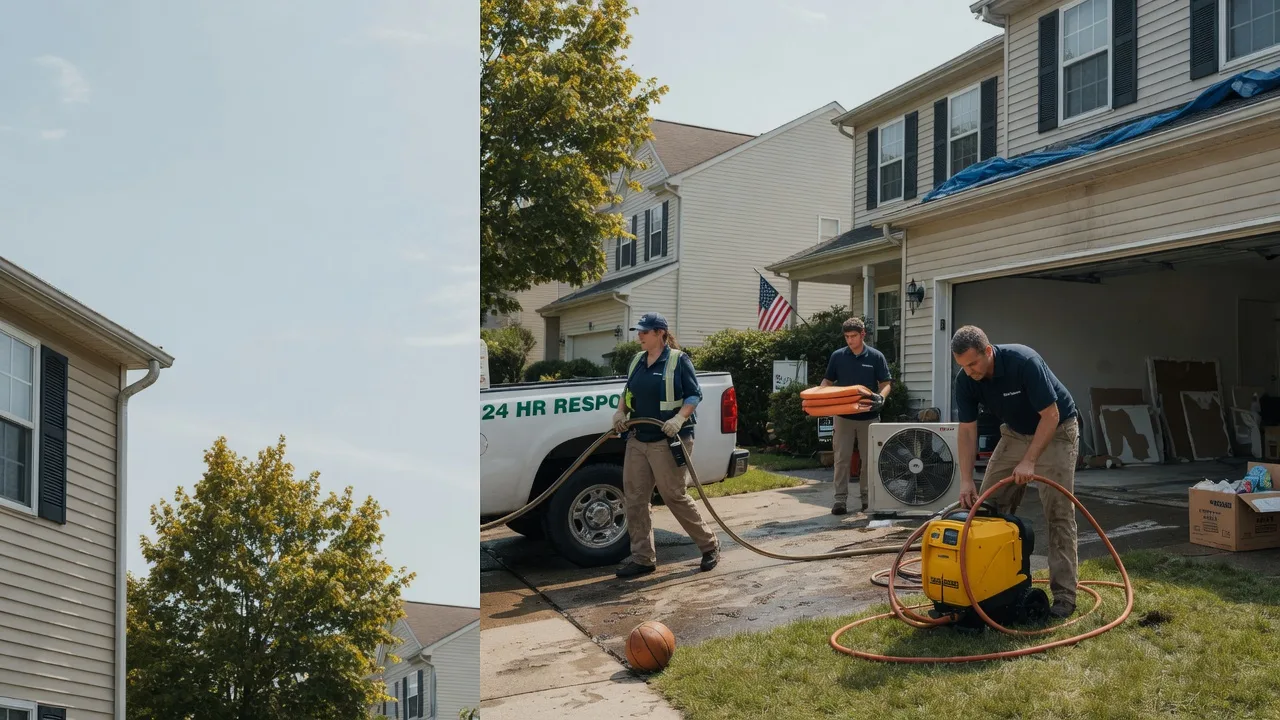 Emergency Water Damage Restoration in North Washington, PA near me